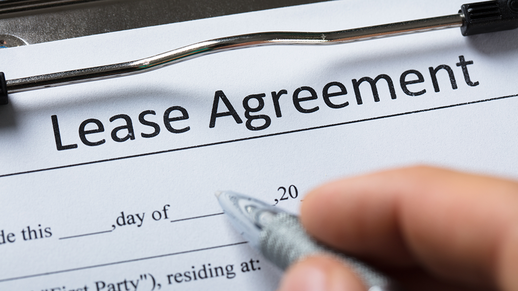 A lease agreement