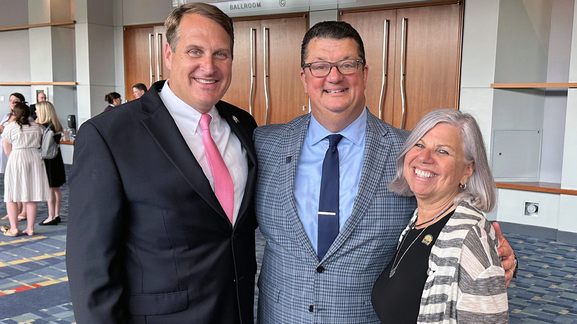 Ken Enochs, Al Perry and Anne Rubin at NAR's RPAC Hall of Fame Ceremony